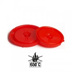500xPutzschutzdeckel für Dosen Ø 60 mm